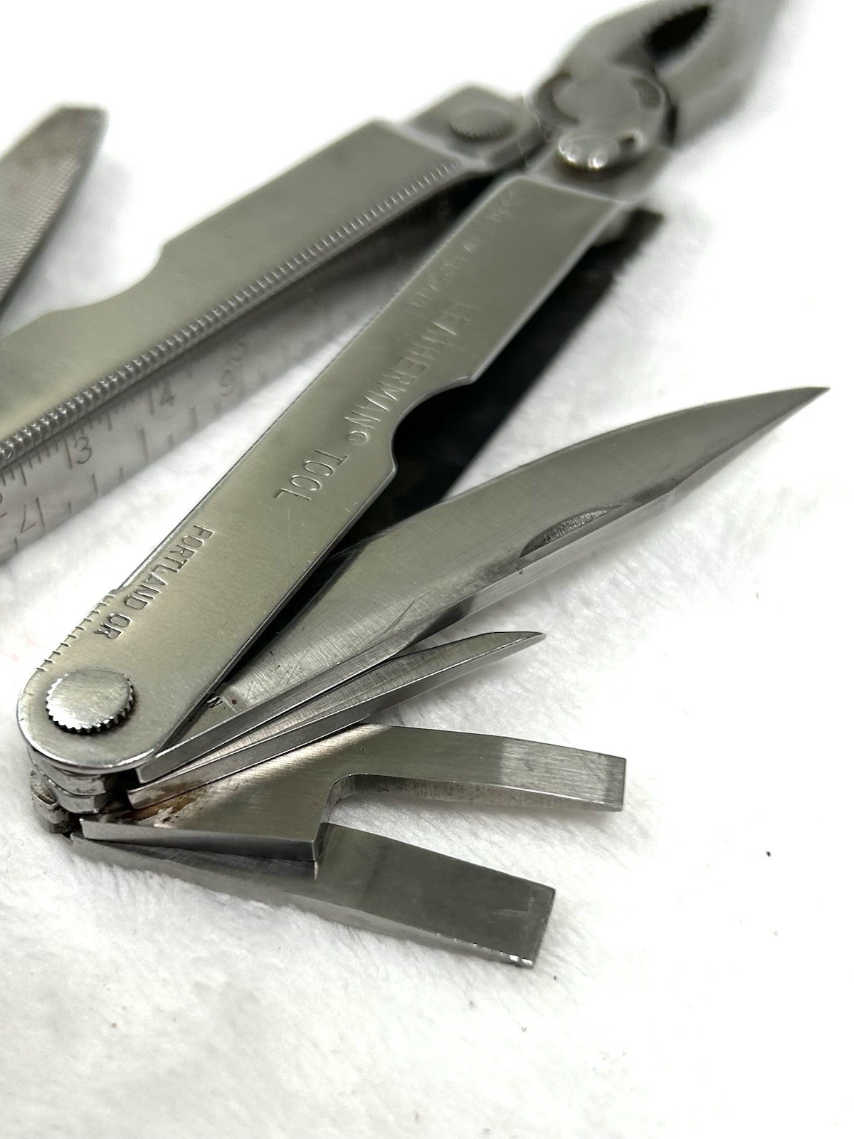 ORIGINAL VINTAGE Leatherman Tool Portland OR US Reg TM 1325473 Multi Tool USA