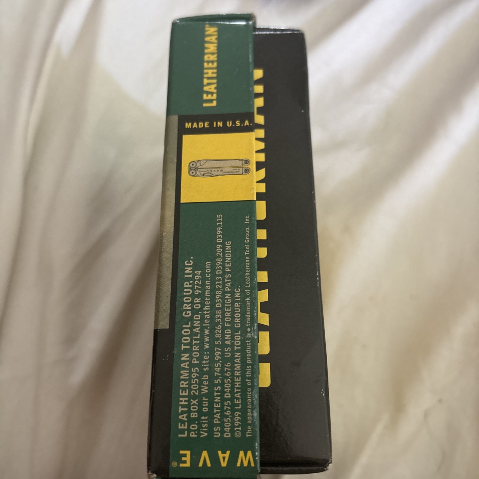 SUPER RARE THE ORIGINAL LEATHERMAN WAVE TOOL NEVER USED circa 1999 FULL SET