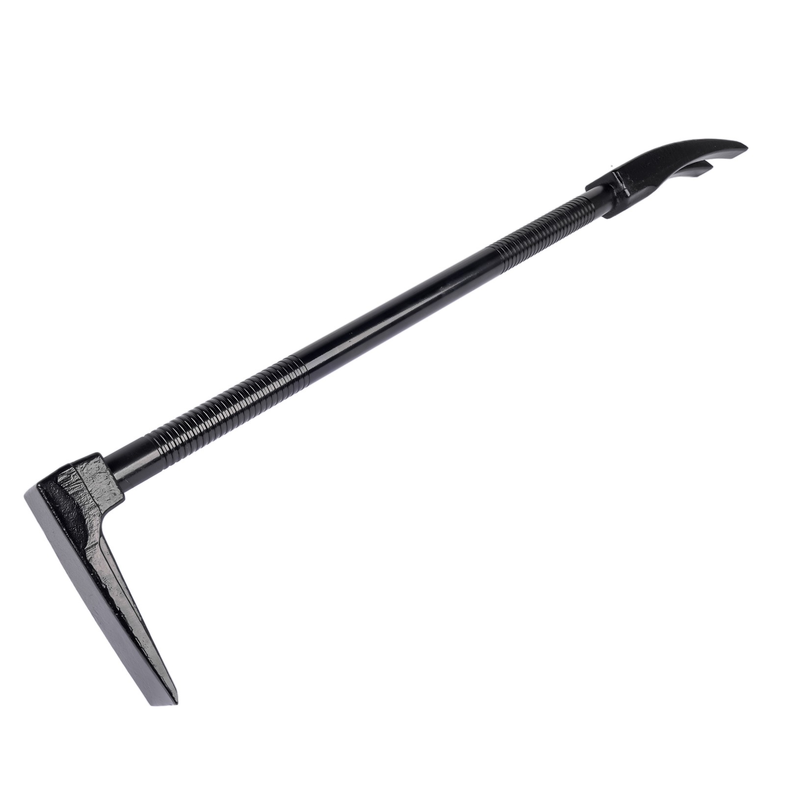 30″ Demolition Halligan Bar, 4140 Alloy Steel Pry Tool Electroless Nickel Finish