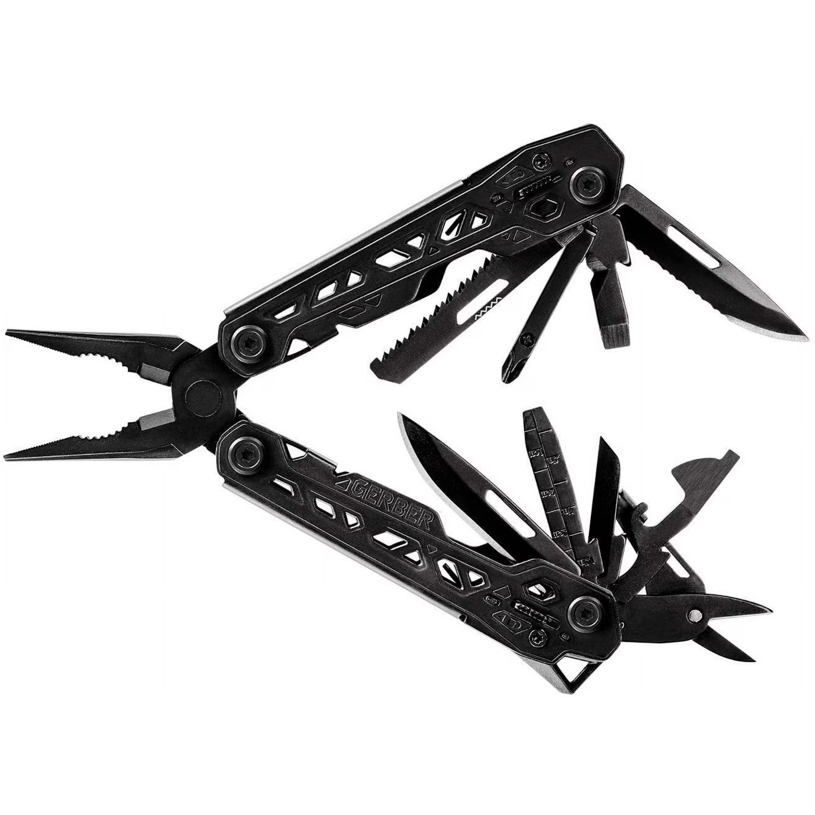 Gerber Truss Multitool Black with Multi-Position Sheath 30-001779 NEW FREE SHIPP