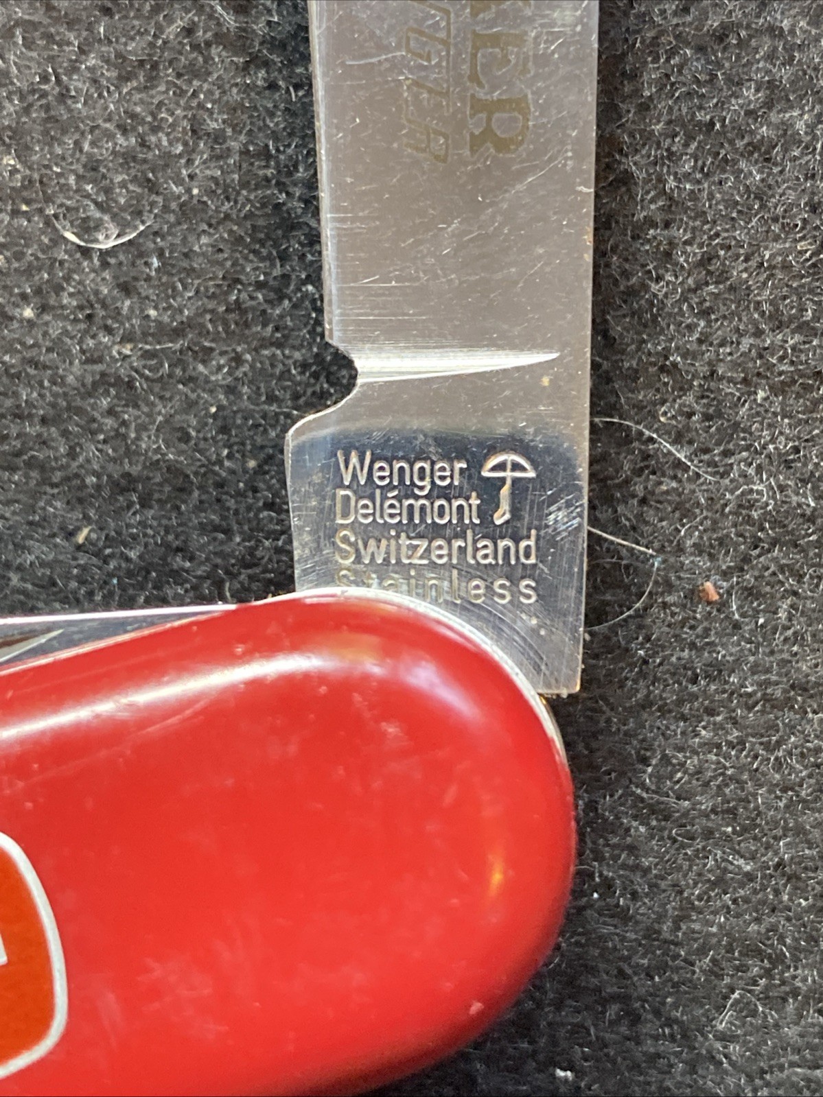 Vintage – Wenger Genuine Swiss Army Knife – Backpacker – Unused – Rare 9 Tools