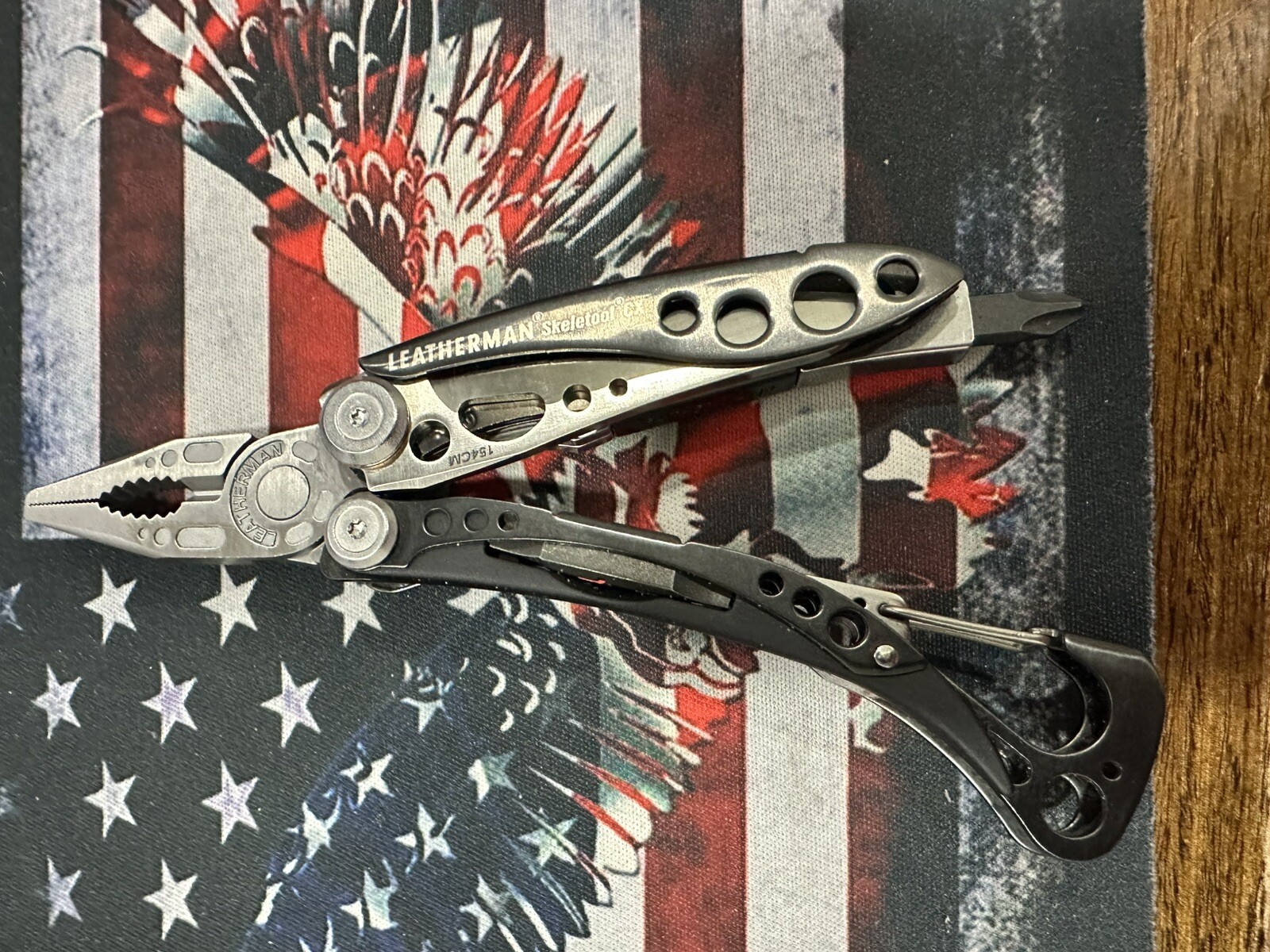 2023 Leatherman Skeletool CX MultiTool 154CM w/New Hard Nylon Sheath