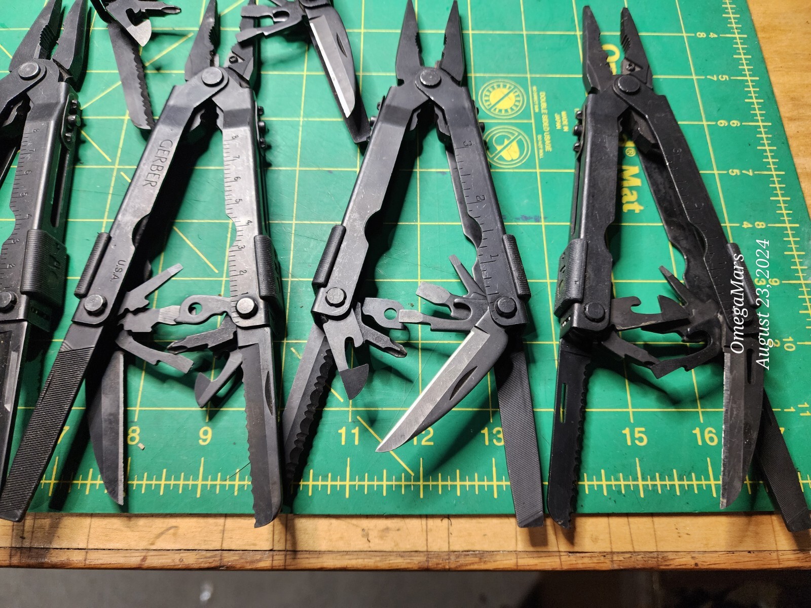 Gerber black MP 600 x1(ONE) per. Multi-Plier 600 Excellent, W/ Sheath, READ