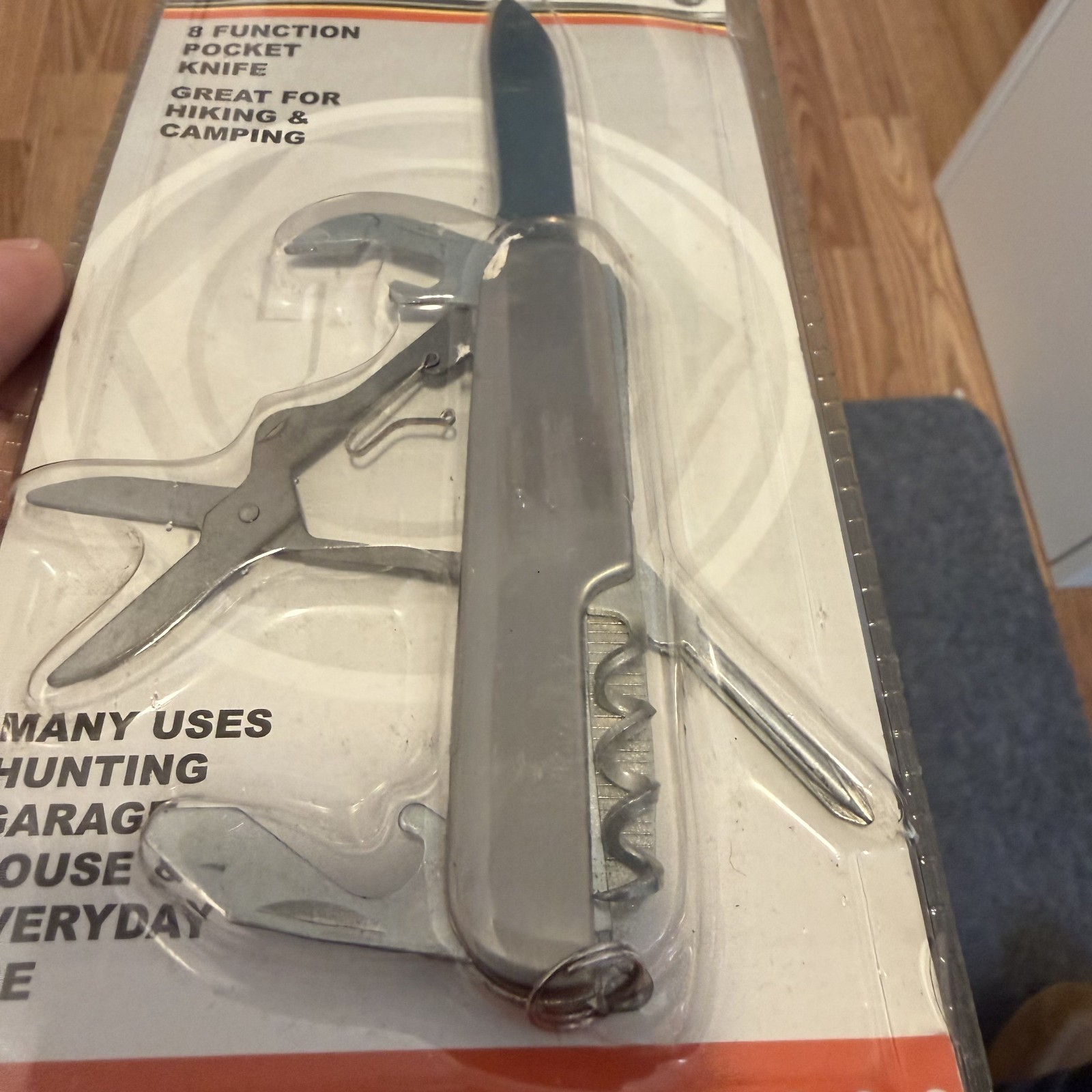 Tool Bench 8 Function Many Use Pocket / Army Knife