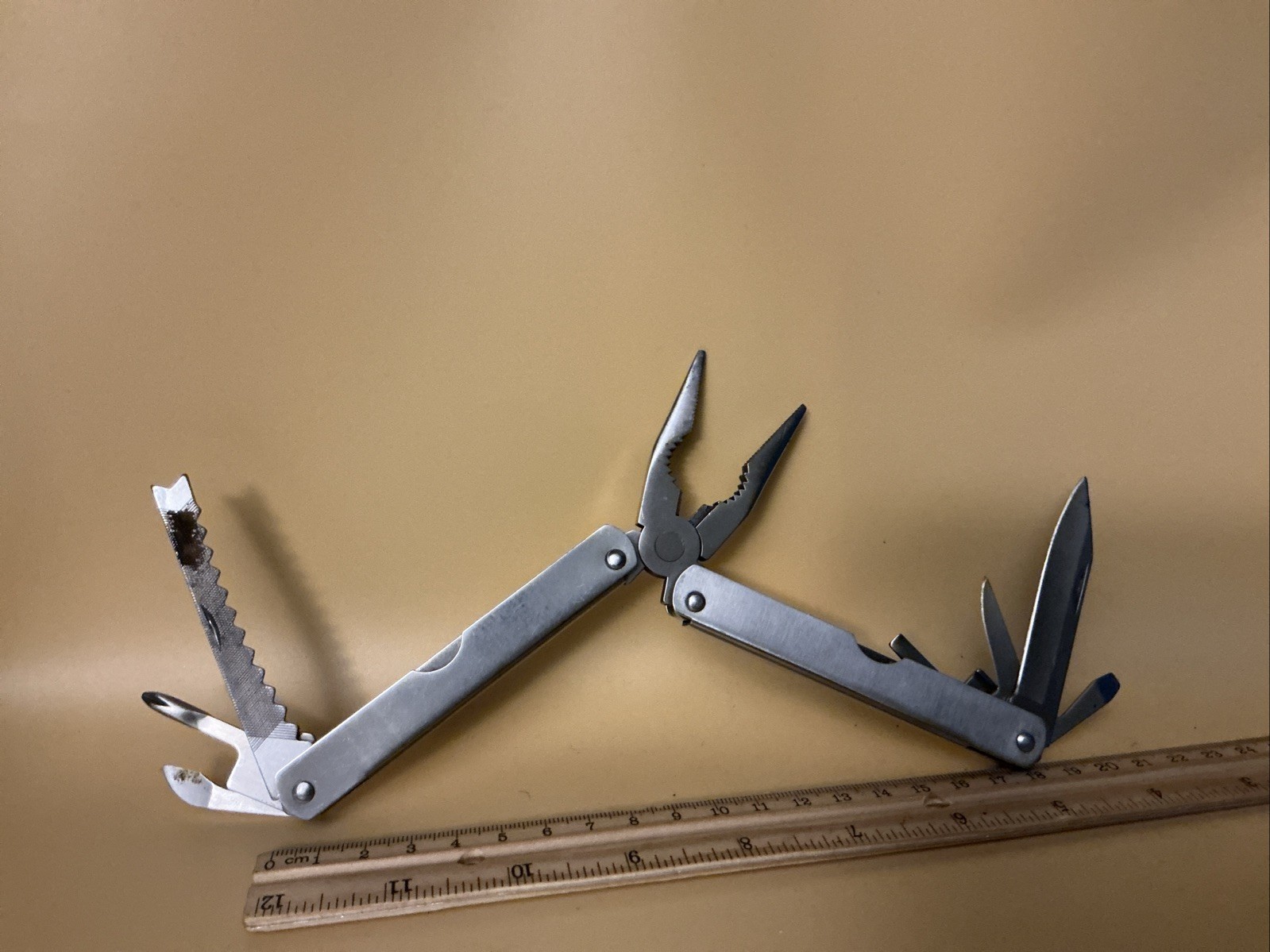 Ohio Forge Stainless Steel Multi Tool Saw Screw Drivers Can Opener **Various**