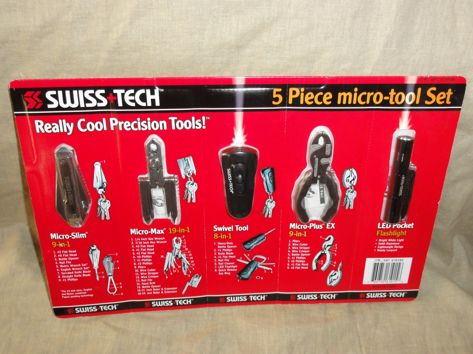 Precision Tools – Micro-tool Set, 5 Piece by Swiss+Tech