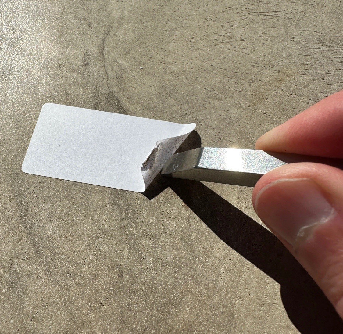 EDC Stainless Steel Pry Bar Travel Mighty Mini Keychain Carton Opener Camping Gi