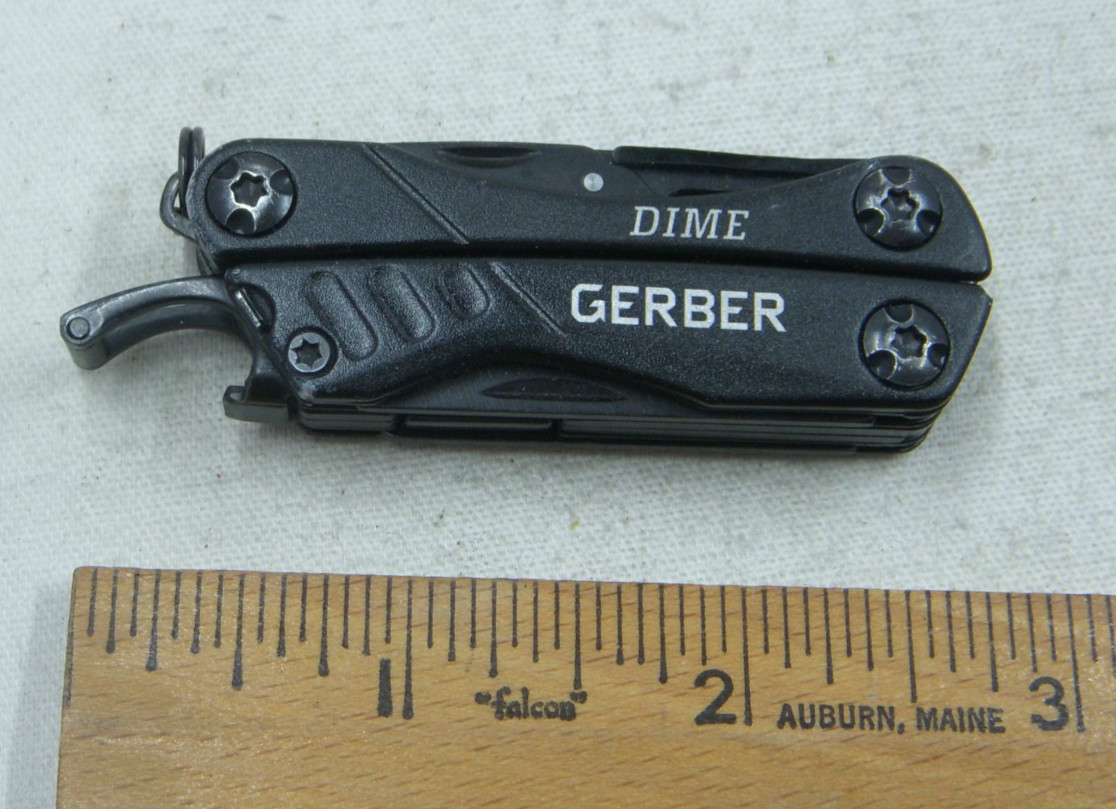 Gerber Dime 4660524D1 Black 11 Function Multi Tool