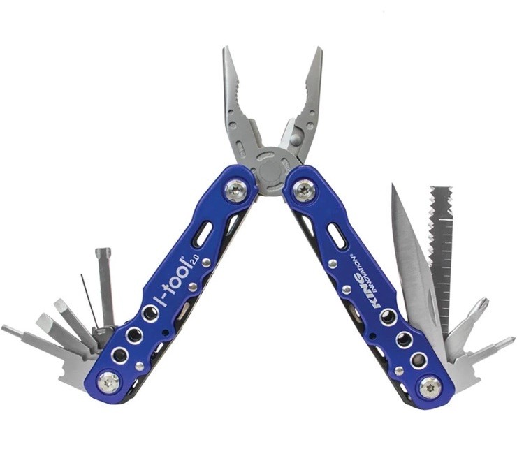 King Innovation 46600 Irrigation Multi-Tool,Blue With Shealth In Good Condition