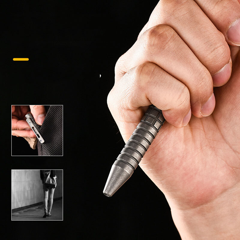 Titanium Alloy Signature Pen Outdoor Portable Lightweight PEI Outdoor EDC Pen