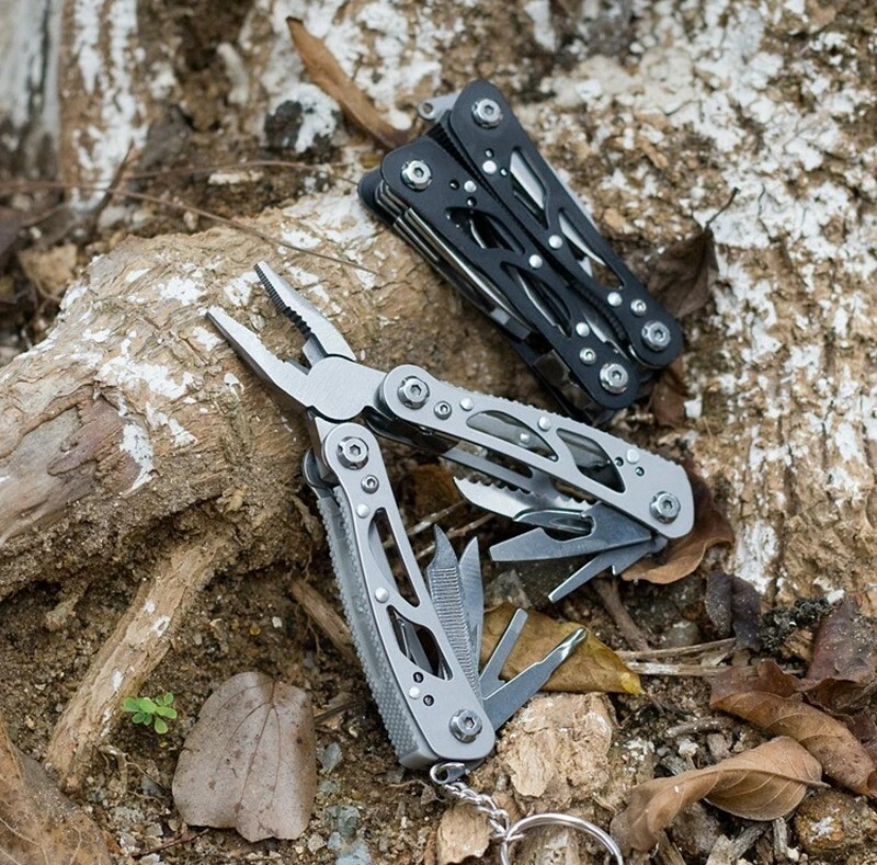 Multifunctional Folding Pliers Multi-tool Pocket Knife Outdoor Portable 14 Tools