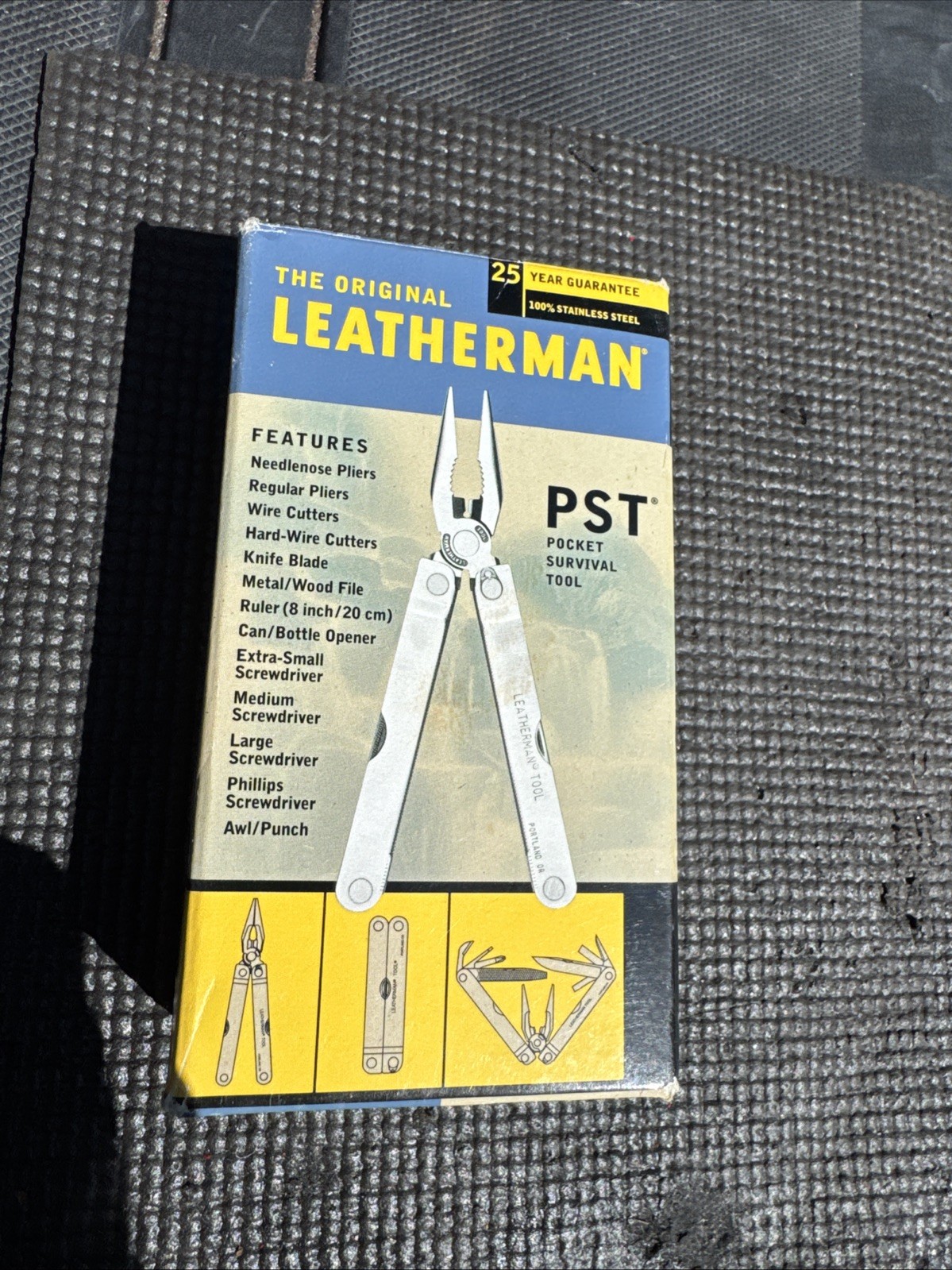 The Original Leatherman PST Pocket Survival Tool Vintage Pkg NOS USA Portland