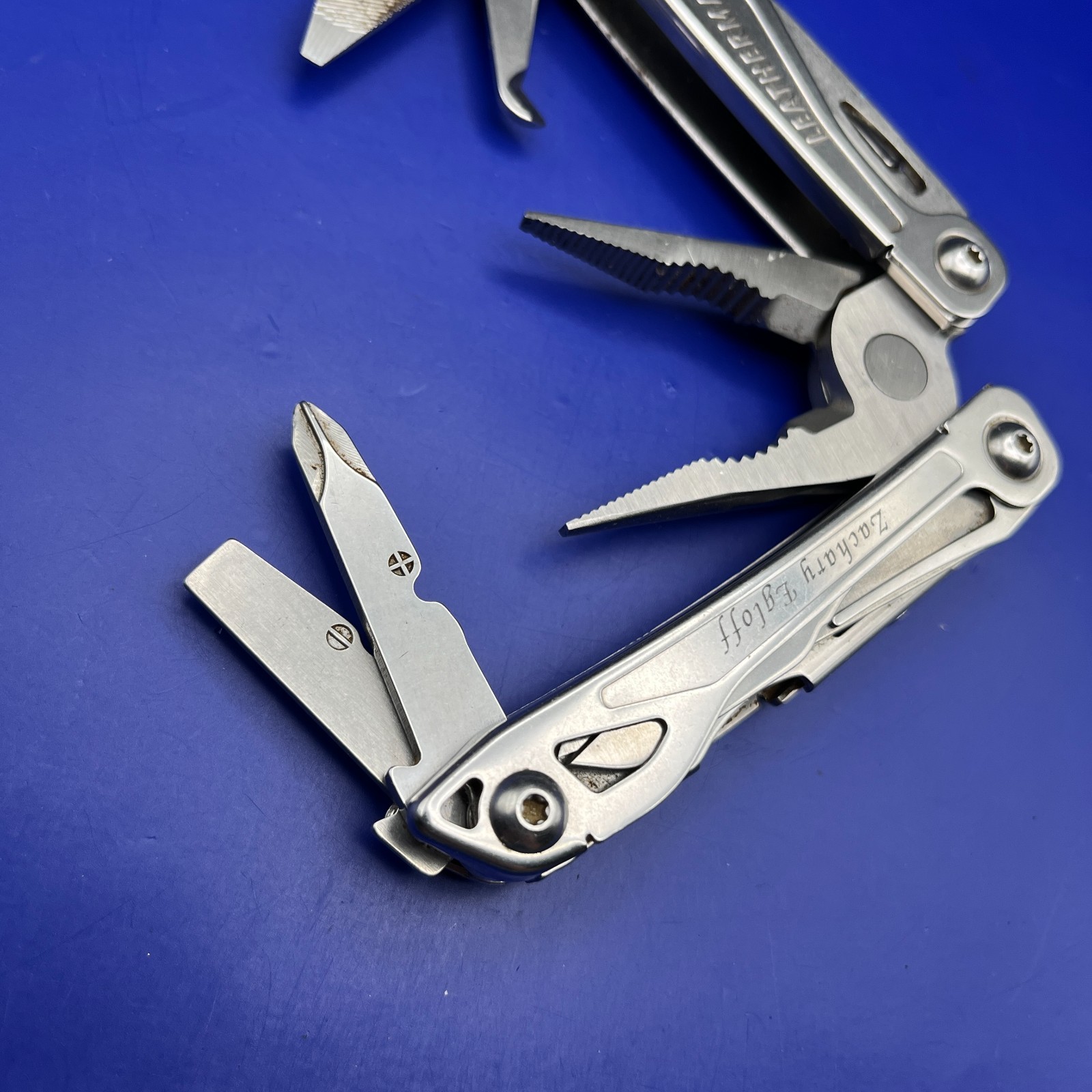 Leatherman Stainless Steel Wingman Multi Tool Scissors Knife Plier