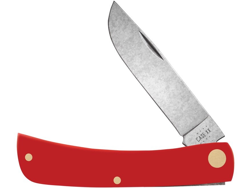 Case Sod Buster Jr Pocket Knife 2.8″ Skinner Carbon Steel Bowl Blade Synthetic