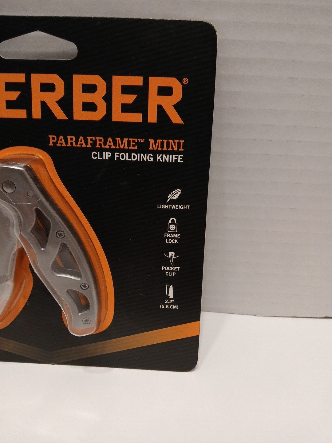 NEW GERBER PARAFRAME MINI 2.2″ CLIP FOLDING KNIFE STAINLESS STEEL 22-48485