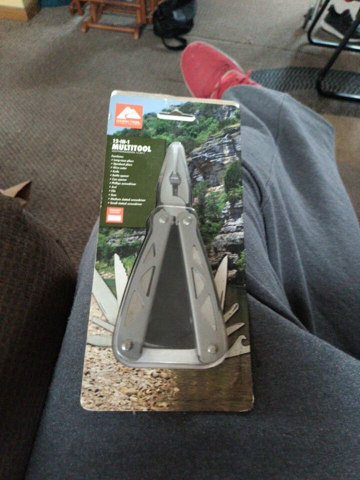 Ozark Trail 12-in-1 Multi Tool w/ Sheath Camping Fishing