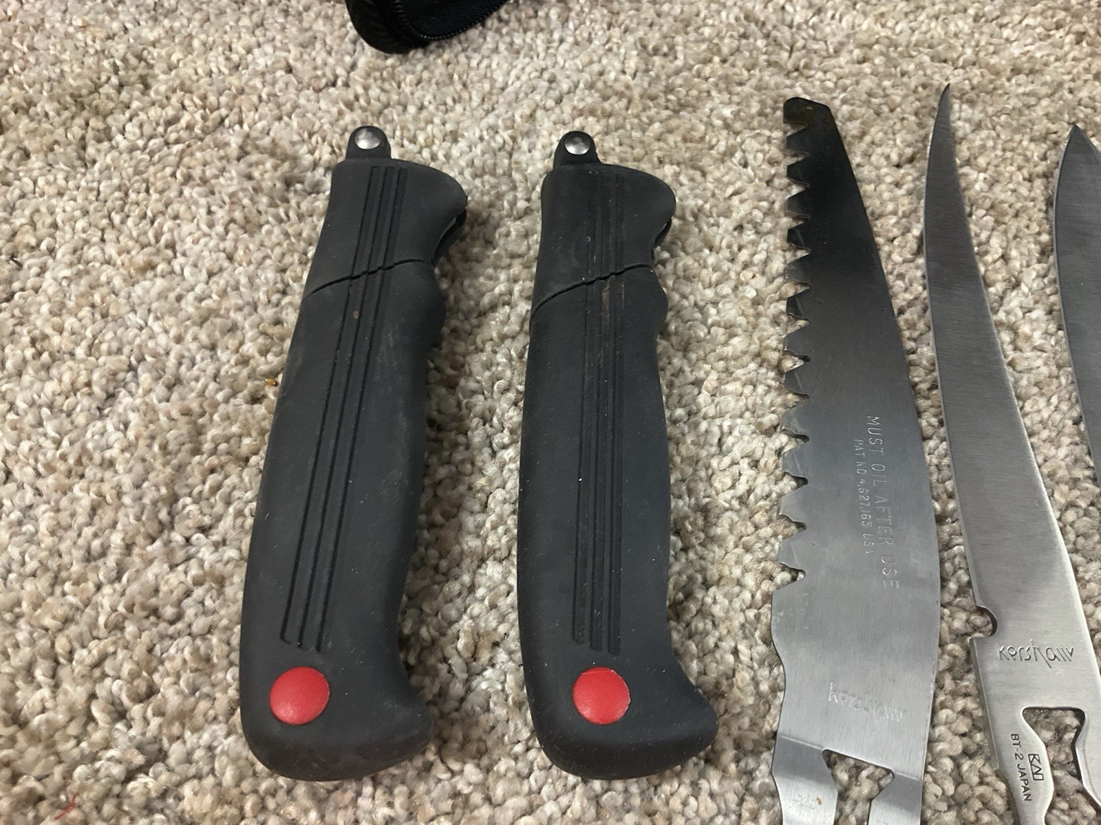 Kershaw Kai Camp Tool Utensils w/ Case Made in Japan Excellent