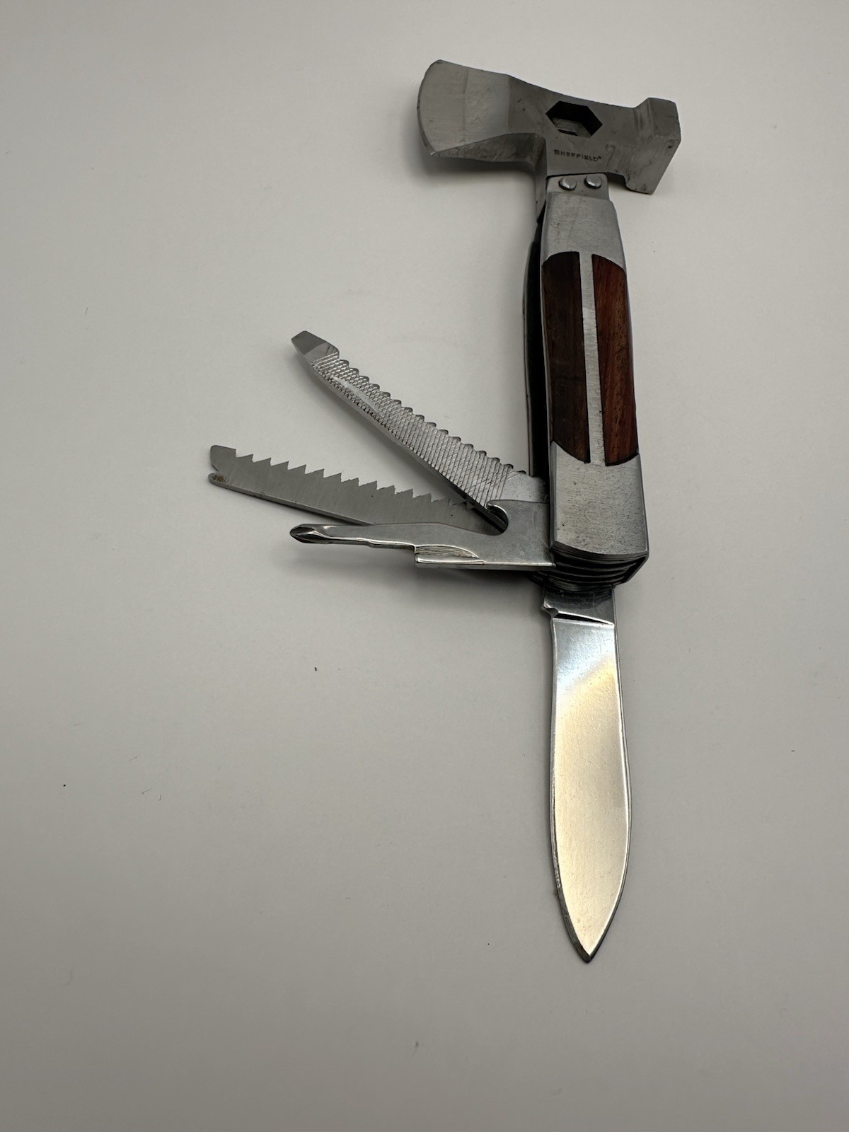Sheffield Multi-Tool Hammer / Axe – Folding Camping Survival Tools