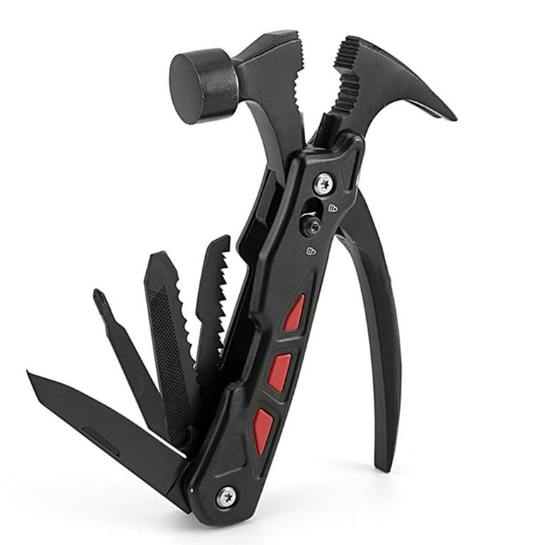 Stainless Steel Multifunctional Hammer – All in One Tool Mini Camping Hammer
