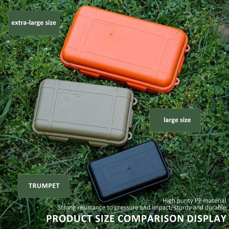 Edc Survival Tool Box Waterproof Shockproof Outdoor Camping Fishing Storage Bag
