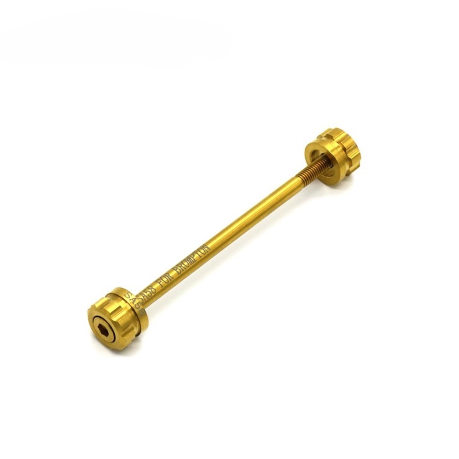 Titanium Hex Key Spanner 100mm Front QR Skewer Ti Axle for Brompton Bike Only22g