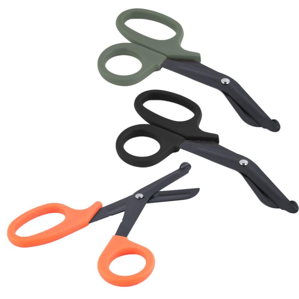 ETM EDC Gear Pocket Size Scissor Bandage Paramedic Shears Survival Rescue Tool