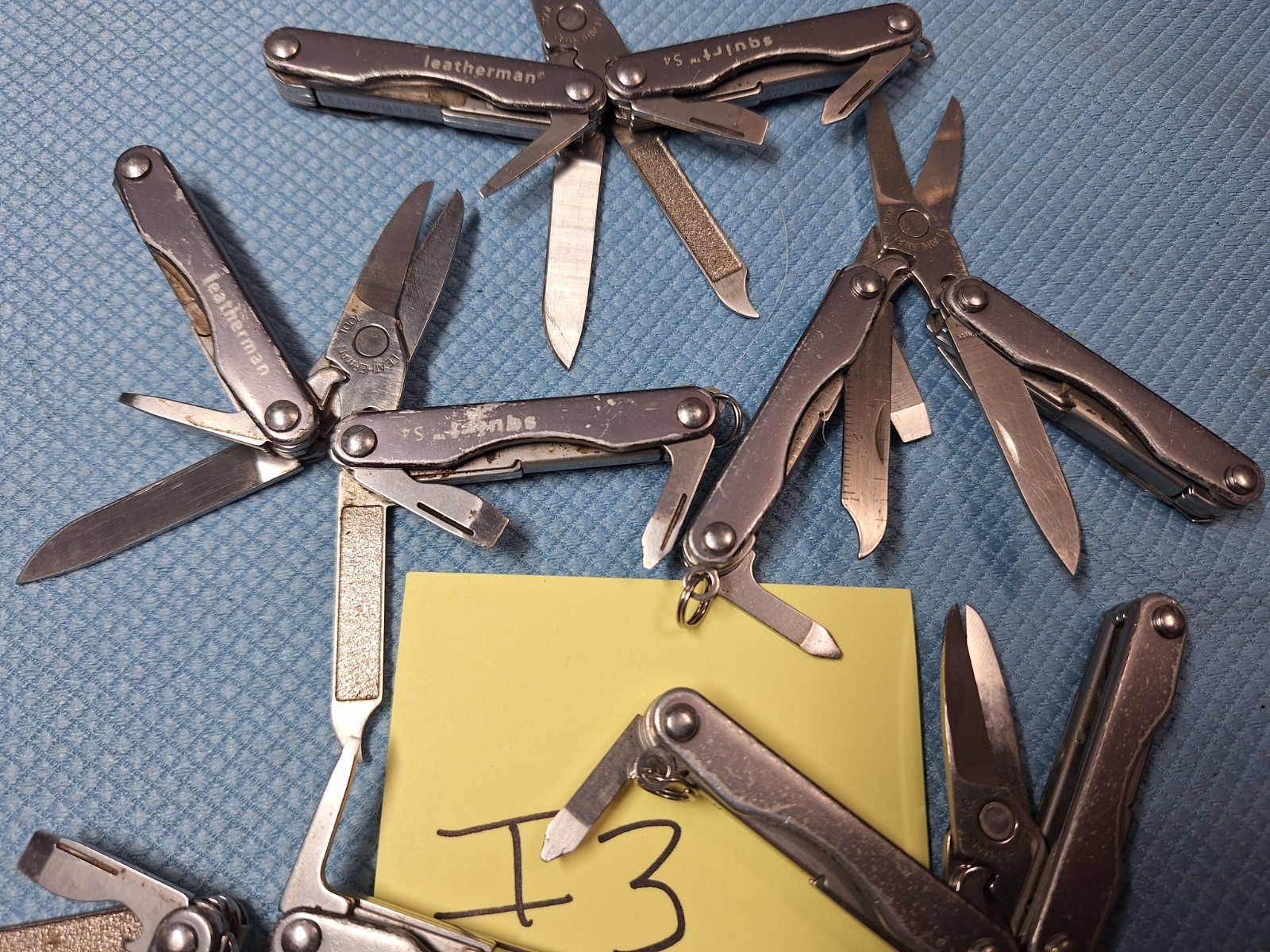QTY 5 LEATHERMAN S4 SQUIRT Grey Multi Tools COLLECTORS GREAT GIFTS Loc I3