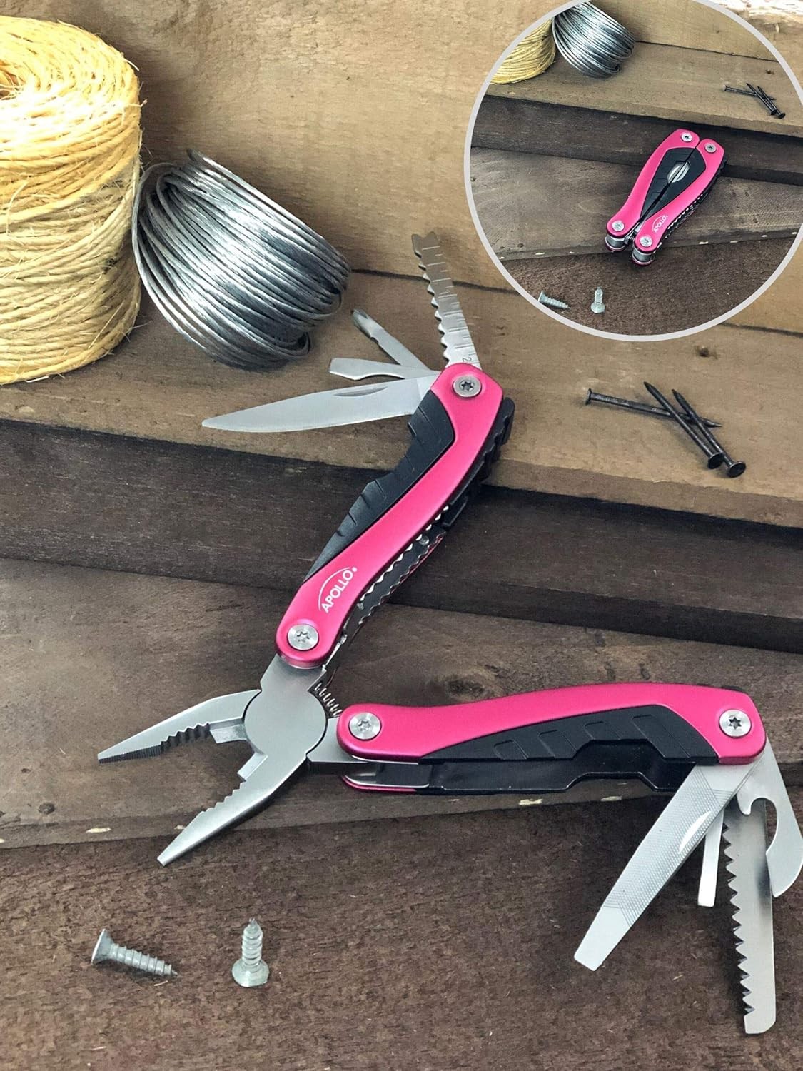 Tools 14-in-1 Steel Pocket Multitool Pliers Dozens of Uses Everyday Life Repairs