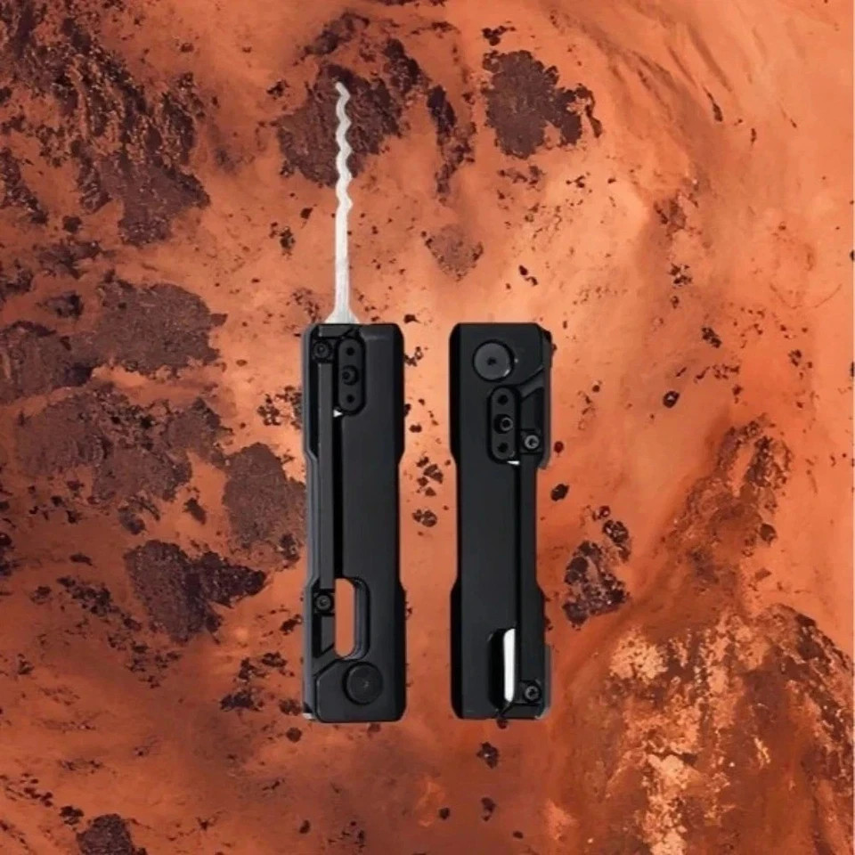 1 Set For Grav Pick Multi-Tool Quick Flip Stainless Steel Outdoor Multi-Tool Out