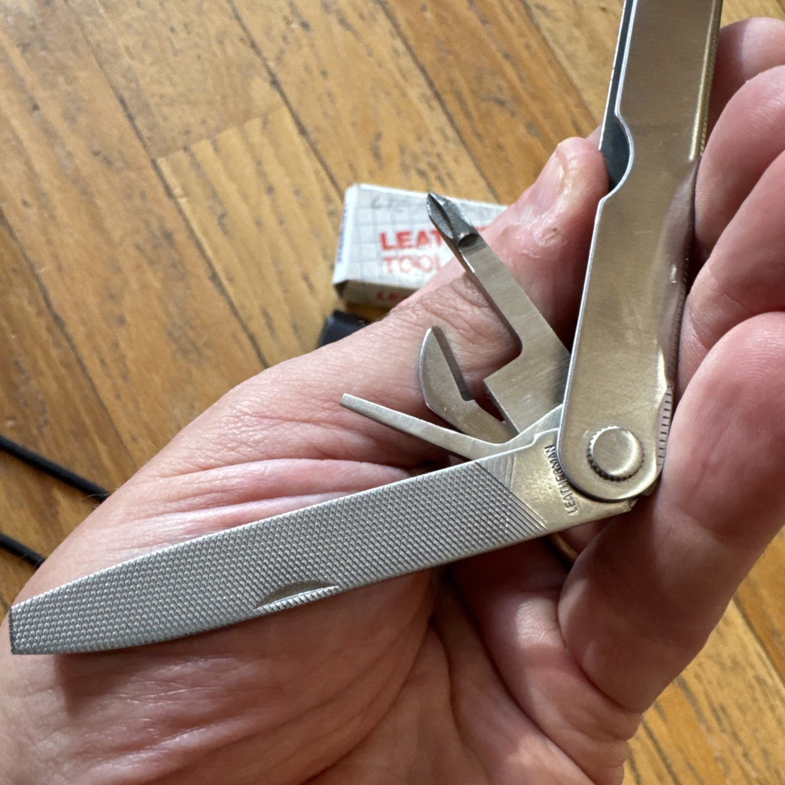 LEATHERMAN PST US PAT 1325473 MULTI TOOL EARLY MODEL POCKET SURVIVAL TOOL