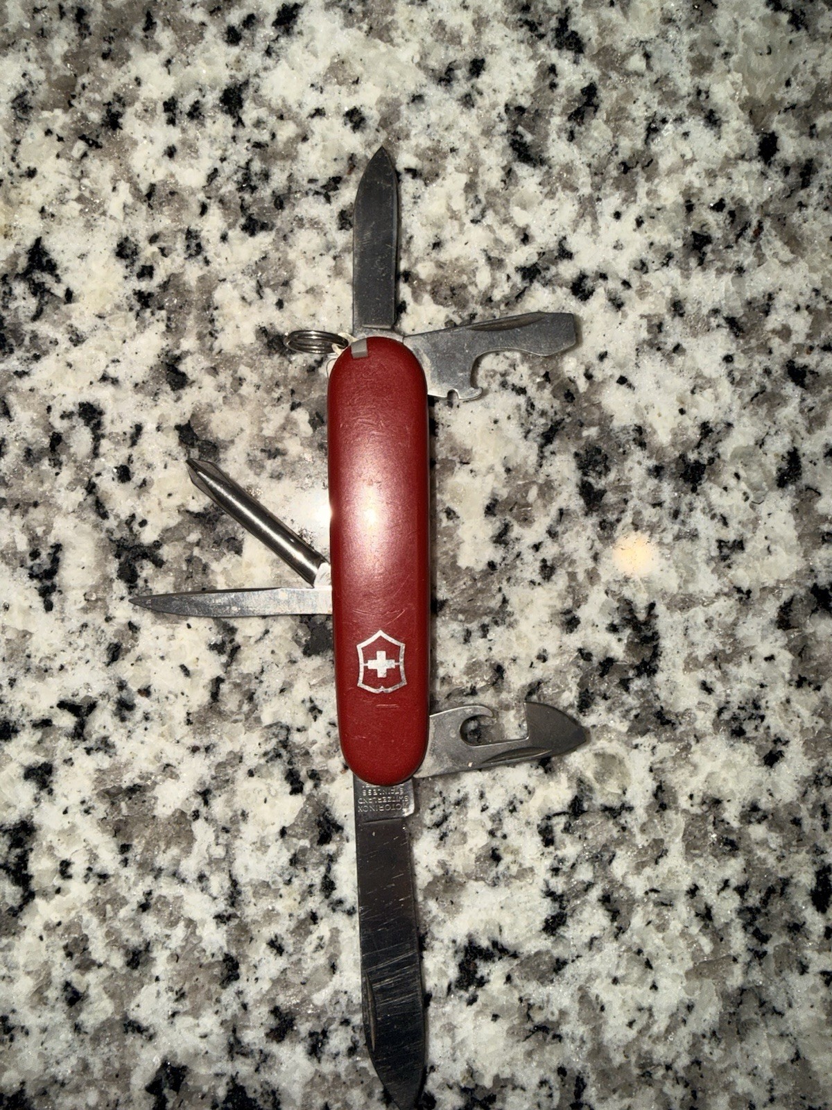 Victorinox Red Multi-Tool Knife Stainless Steel 6 Functions Swiss Army Style