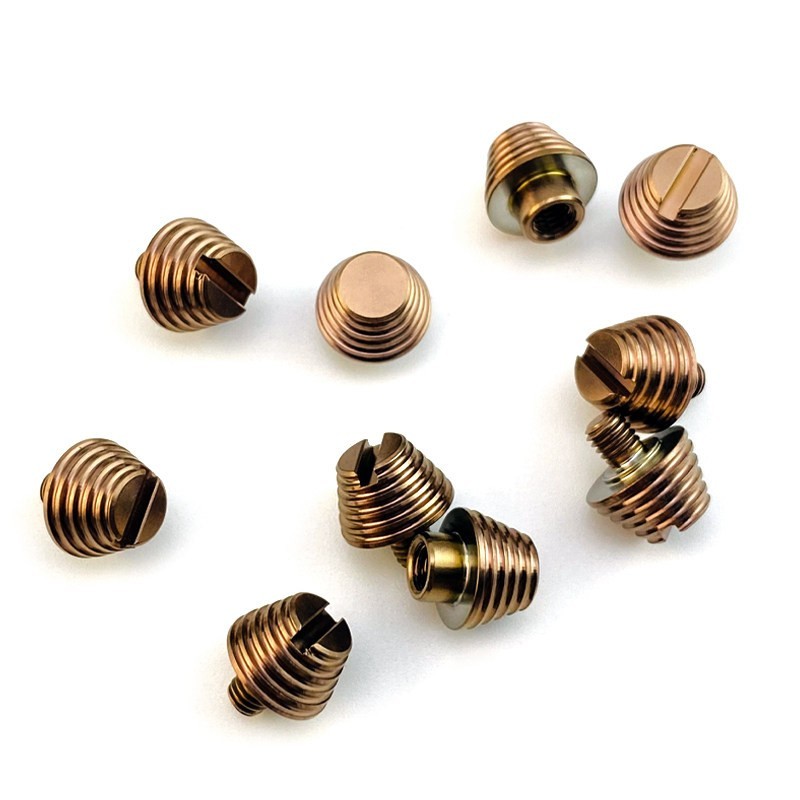 Titanium Thumb Disk Stud CNC Knife Opening Screw Folding Knife DIY Part
