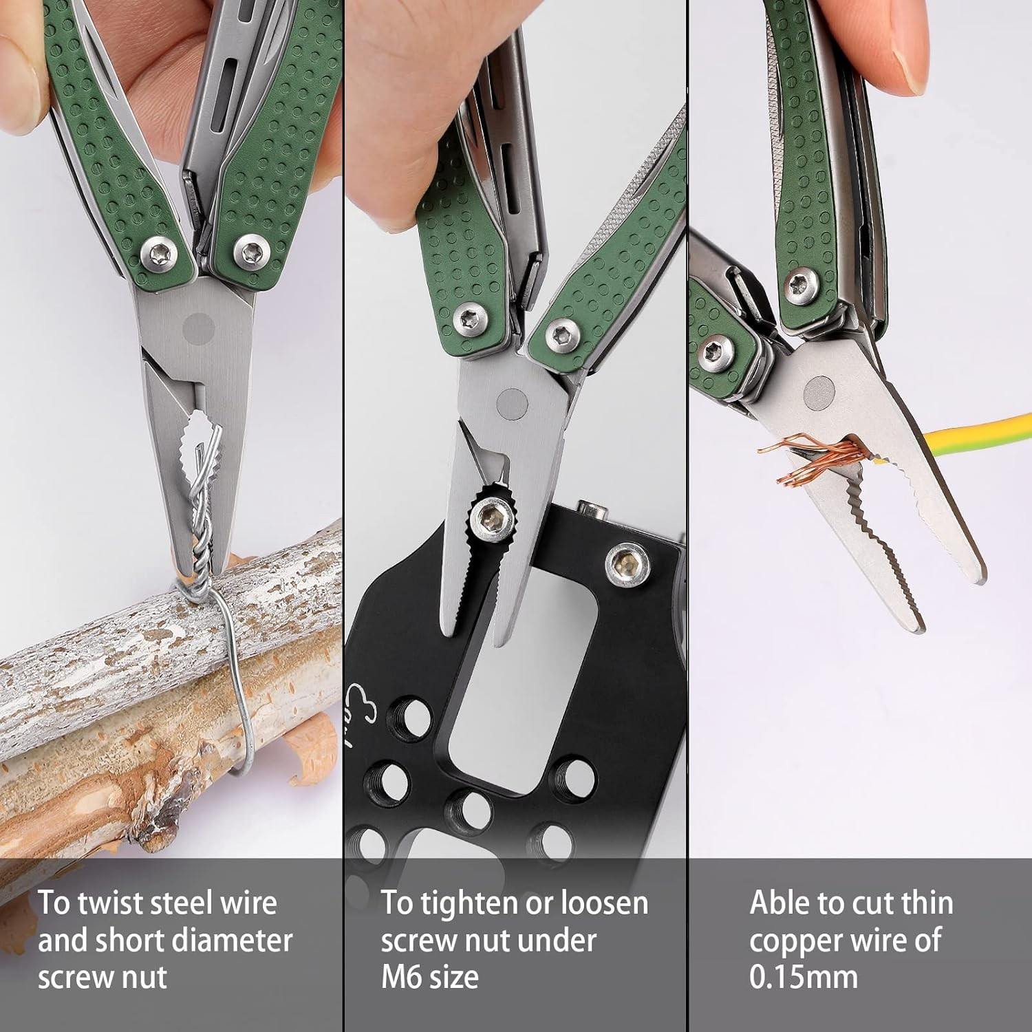 Portable Keychain Multitool – 10-in-1 Mini Pocket Knife for Men & Outdoor Fun