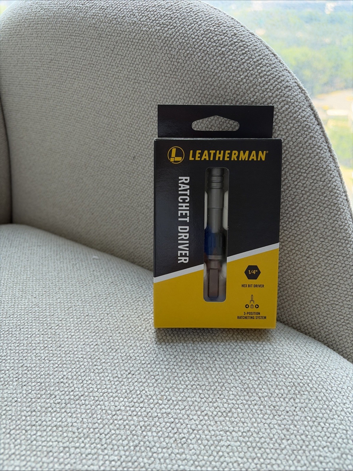 BRAND NEW Leatherman Ratchet Driver 1/4 Hex Bit Model 931032 New Model Free Ship