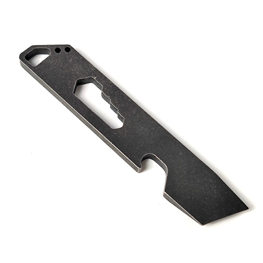 4cr13 Steel Pocket Pry Bar 10cm with Hex Wrench Multi Tool Defense Survival