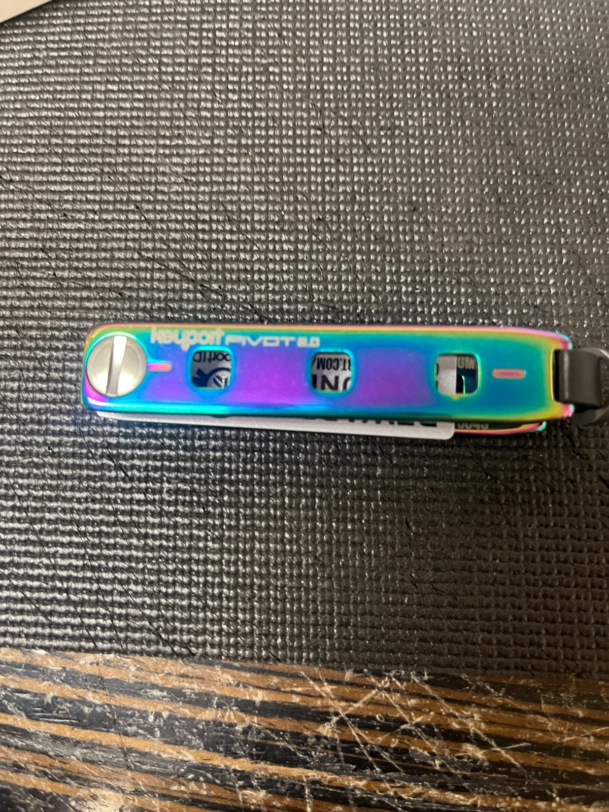 Keyport Pivot 2.0 Aluminum Premium Key Holder Spectrum New