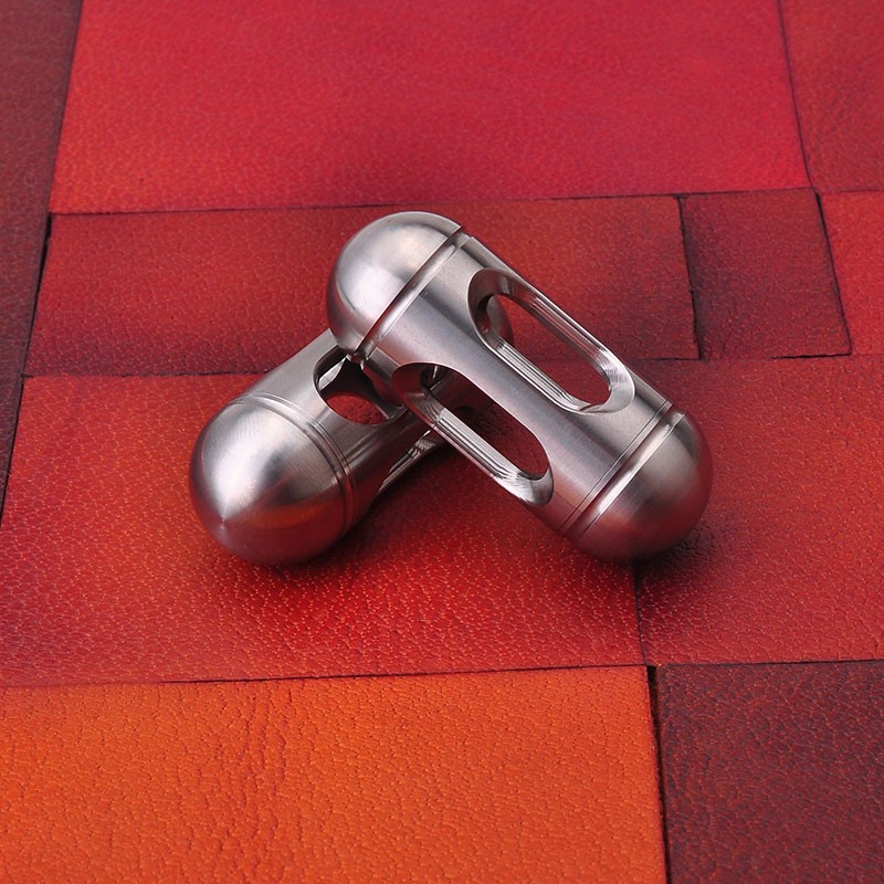 Playable Cylindrical Stainless Steel Metal Mini Toys EDC Small Objects Leisure