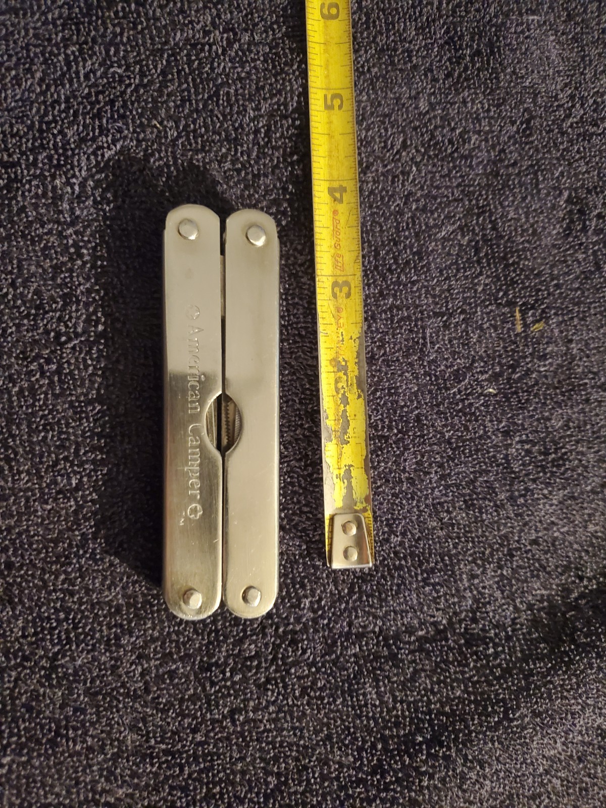 American Camper 9 Tool Multi-Tool Complete Used Free Shipping