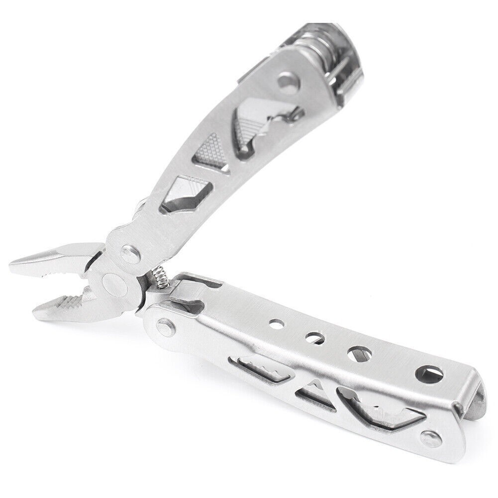 Outdoor Steel Multifunctional Pliers Tools Pocket Folding Screwdriver Knife EDC