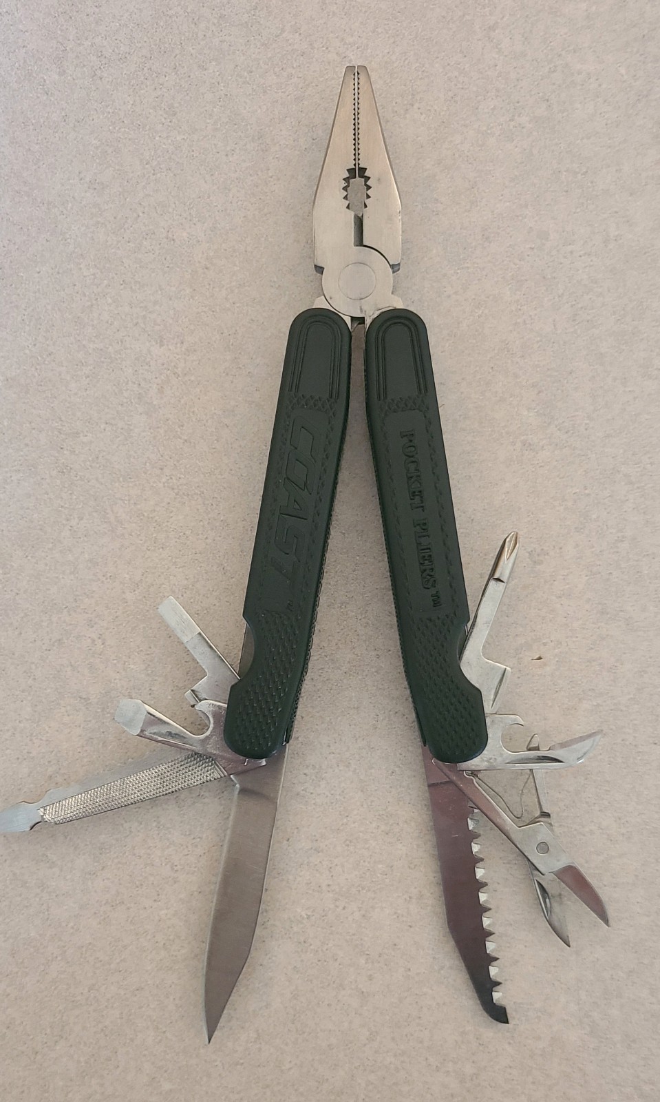 Vintage Coast Cutlery Pocket Pliers Multi-tool With Case