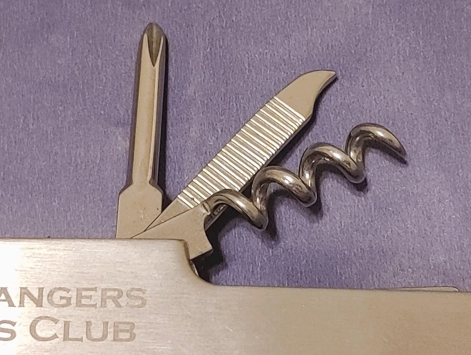 8 Function Stainless Steel Multitool Pocket Knife TX Rangers Women’s Club