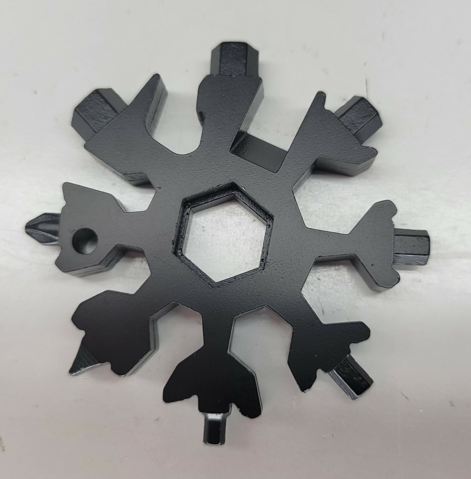 18 In 1 Multi Tool Stainless Tool Snowflake Shape Key Chain Screwdriver CHOICE