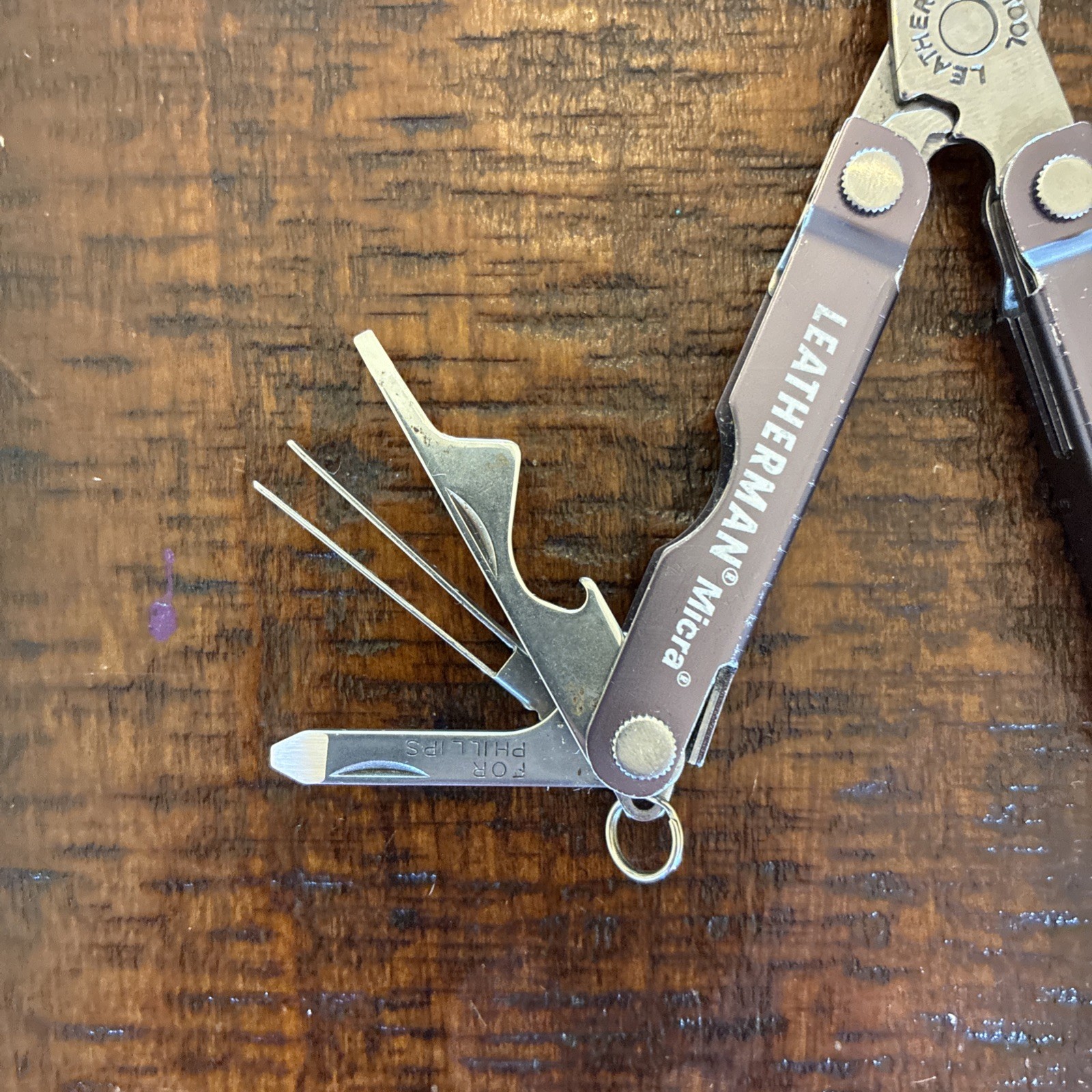 Leatherman Micra Anodized 10 in 1 Multitool Anodized Aluminum – 01/17