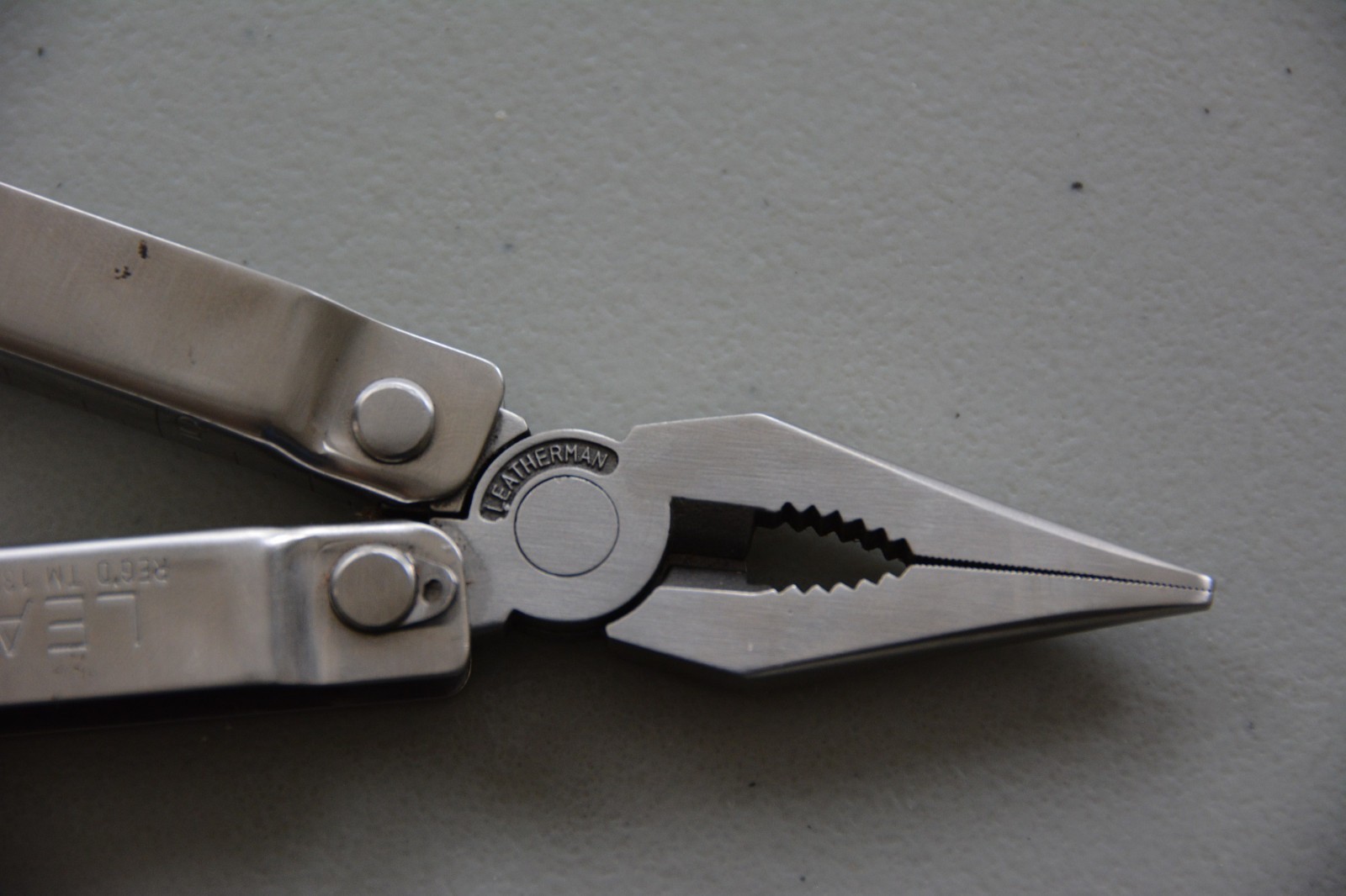 Vintage Leatherman Pocket Survival Tool PST Multi-Tool with Leather Sheath