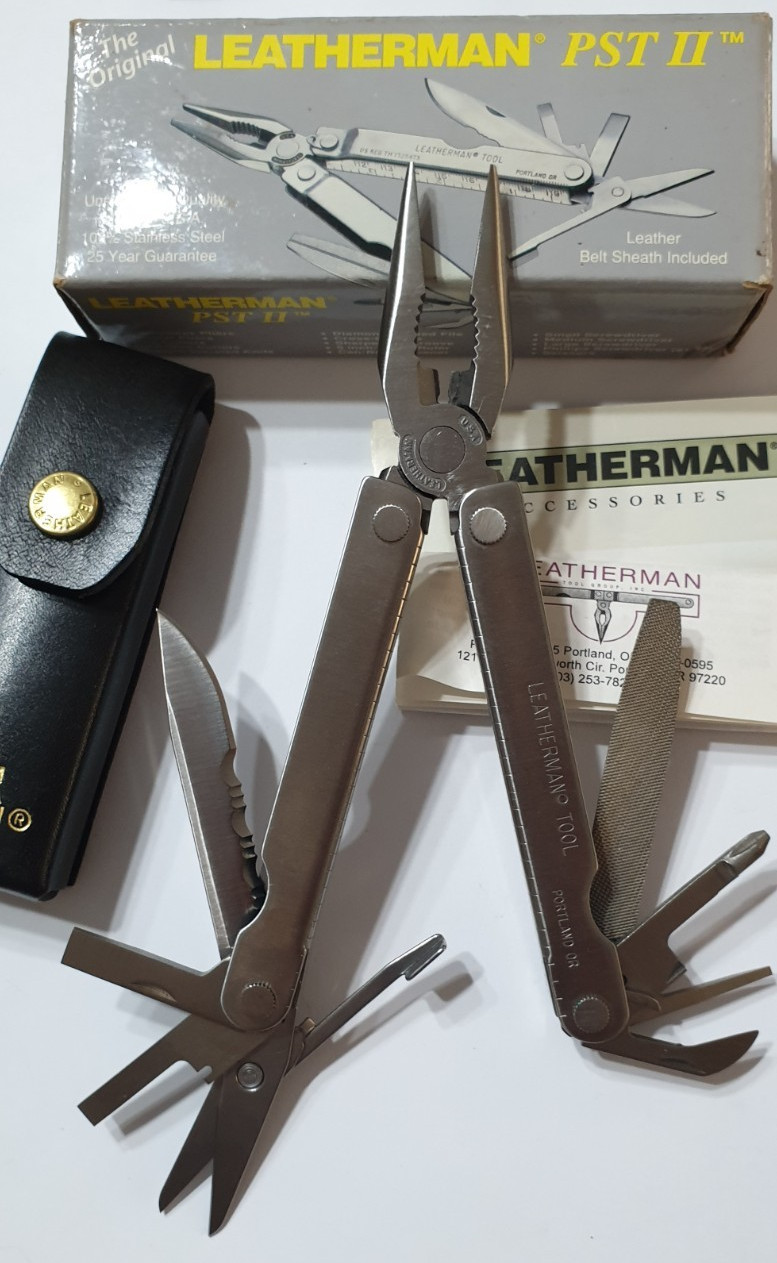 🔥🔥 Leatherman PST II Stainless Multi-Tool New in Box Rare Retired Collectable