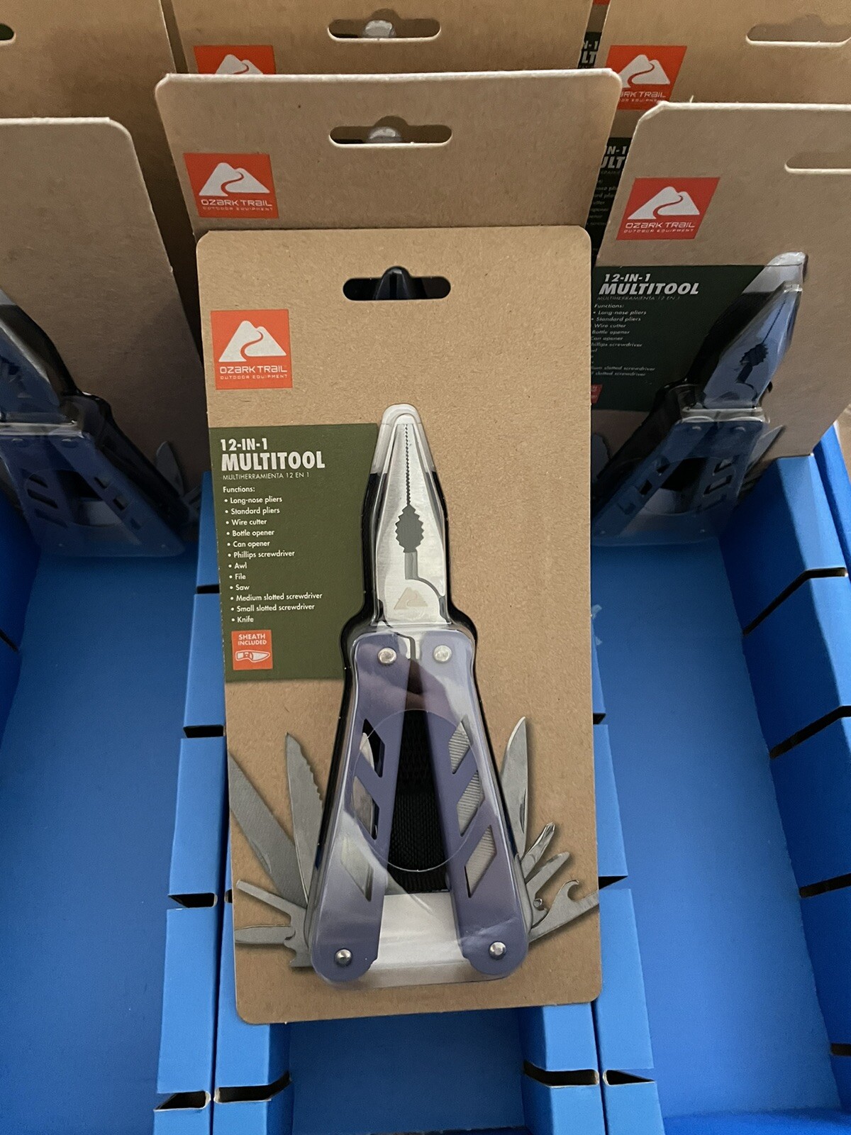 16X NEW Ozark Trail Outdoor Equipment 12-In-1 Multitool with Sheath Included