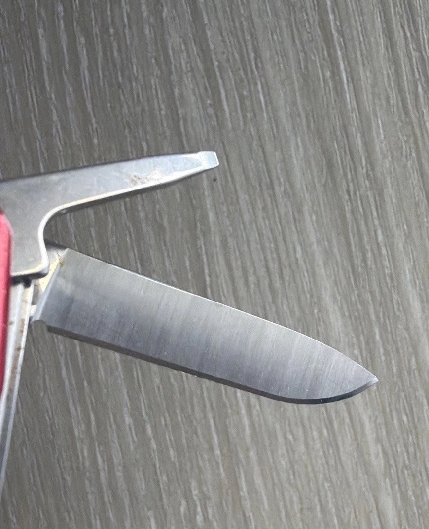 Leatherman Squirt S4 MultiTool Scissors Knife File Drivers Tweezers Red Metallic