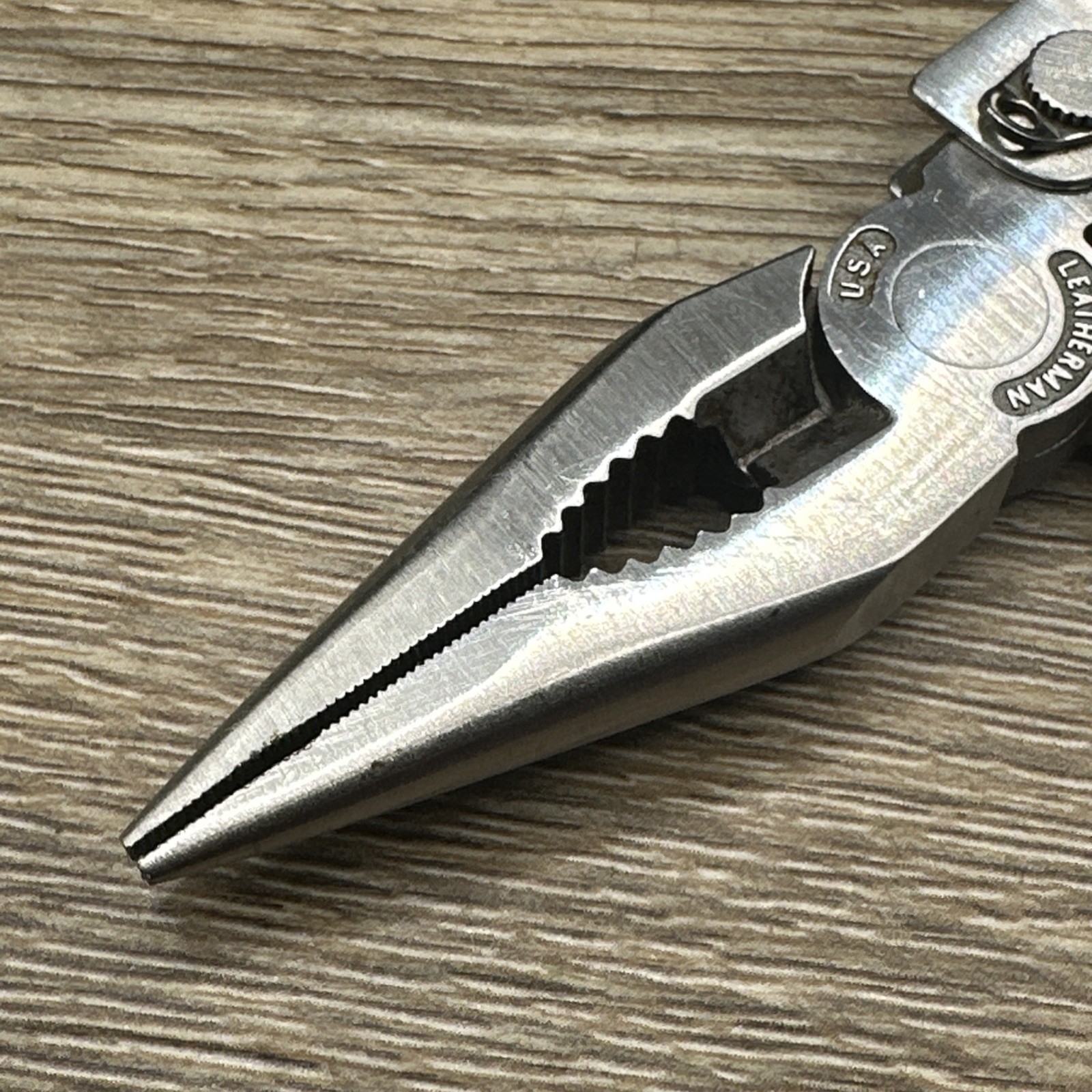 Vintage Original Leatherman Multi Tool With Scissors Stainless Portland OR USA