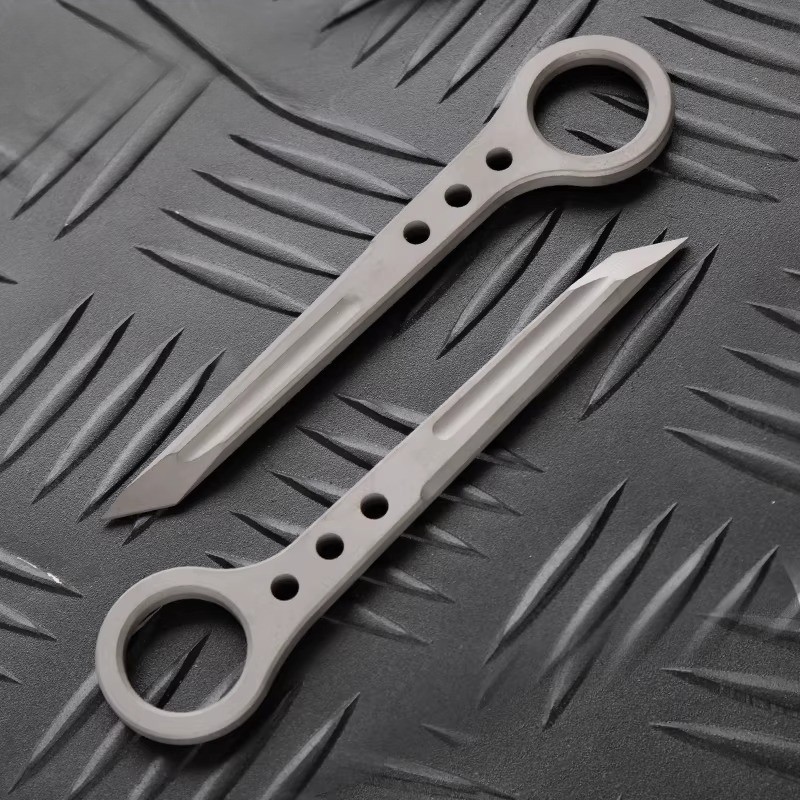 TC4Titanium Alloy Pry Bar AFK Tool EDC Multi Tool Lightweight Durable