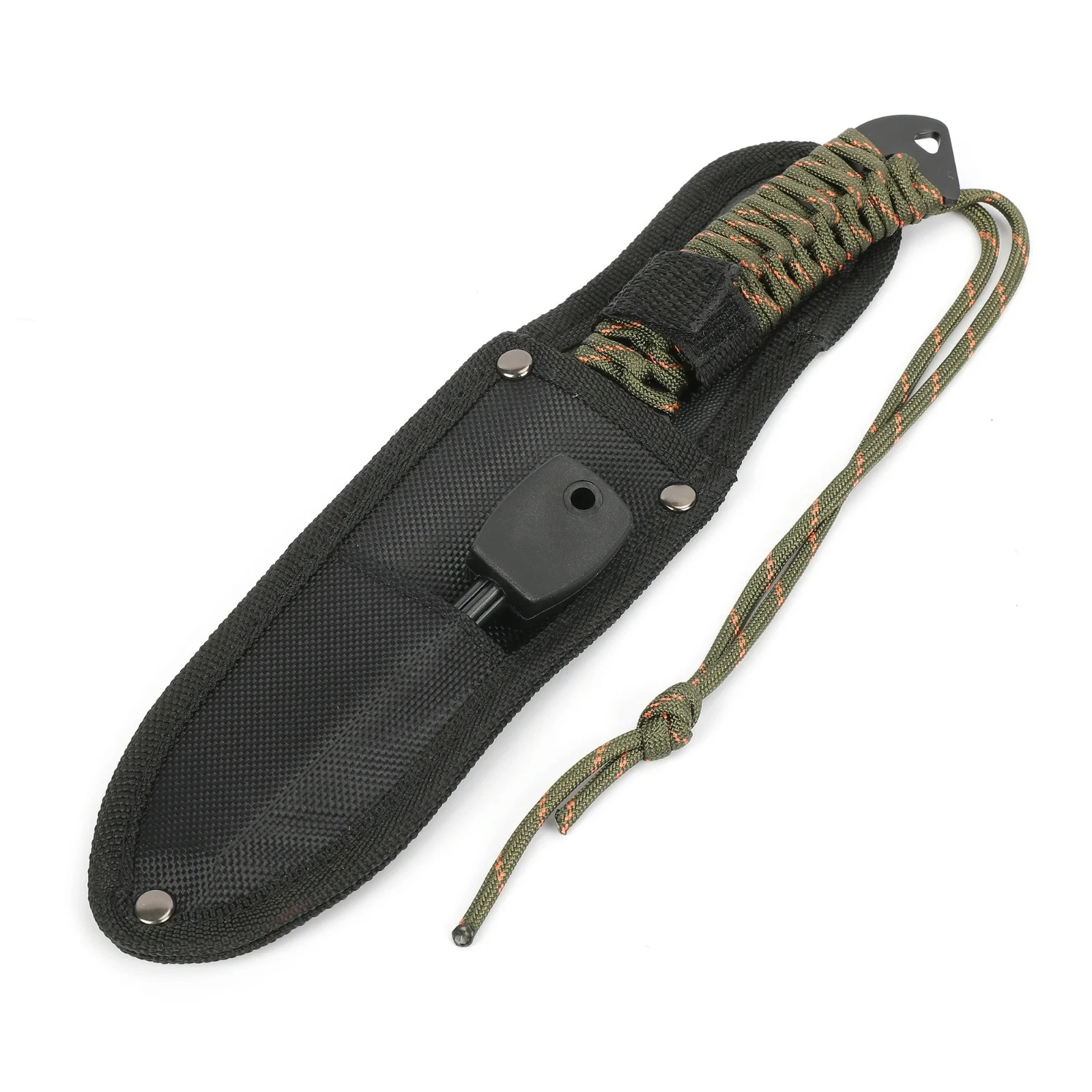 Knife Ozark Trail Stainless Steel Paracord + Fire Starter / camp fishing + NEW